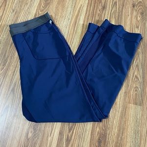 Infinity by Cherokee Wide Leg Navy Scrub Bottoms